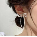 送料無料 ピアス 韓国 INS風 リボンピアス超人気★ピアス プチプラ アクセサリー結婚式 卒業 かわいい 大人っぽい おしゃれ パール パーティー 特別な日
