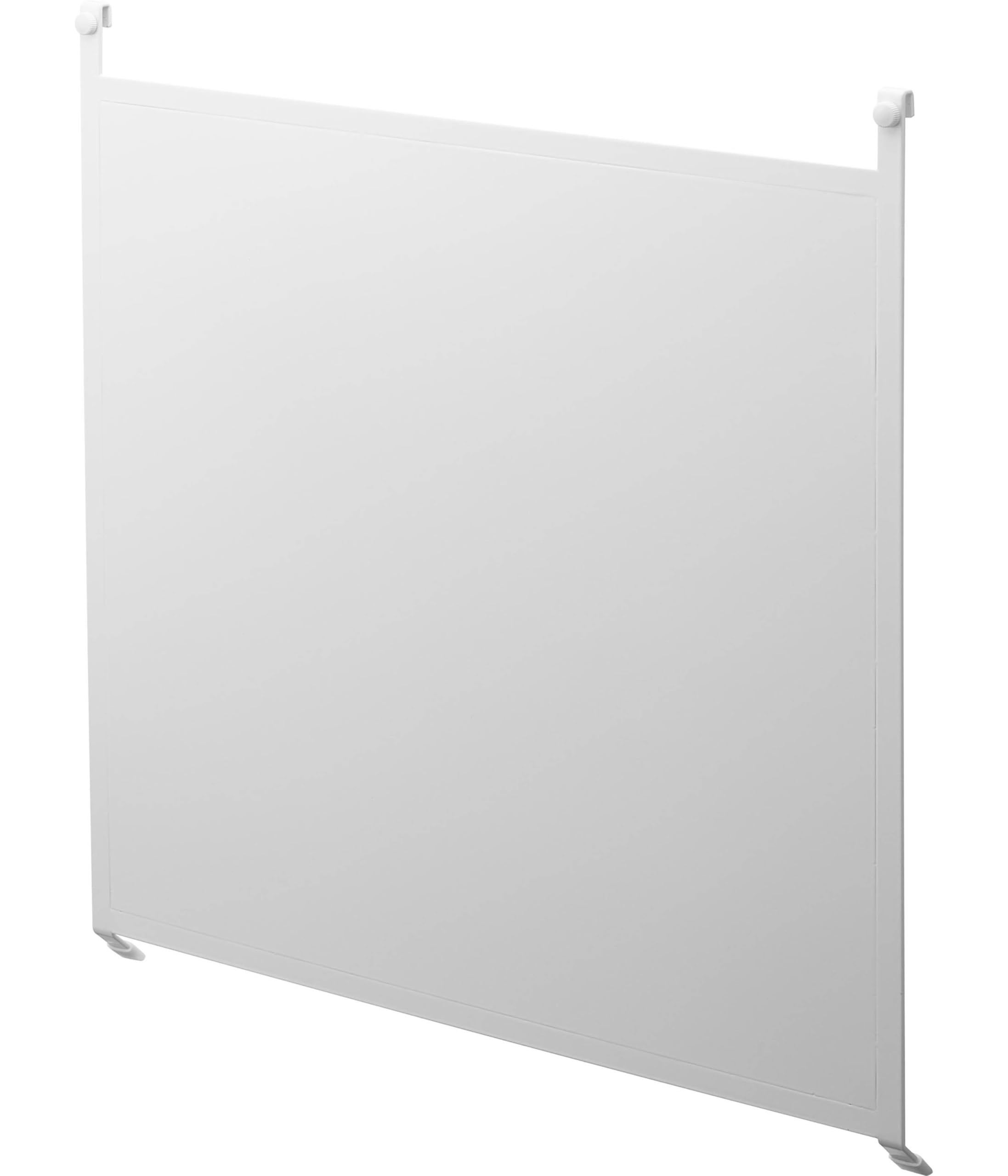 Rakuten - レンジフード スチールパネル ホワイト W51.9×D4.3×H57cm(フック含む) タワー tower 浮かせる収納 キッチンパネル マグネット 収納