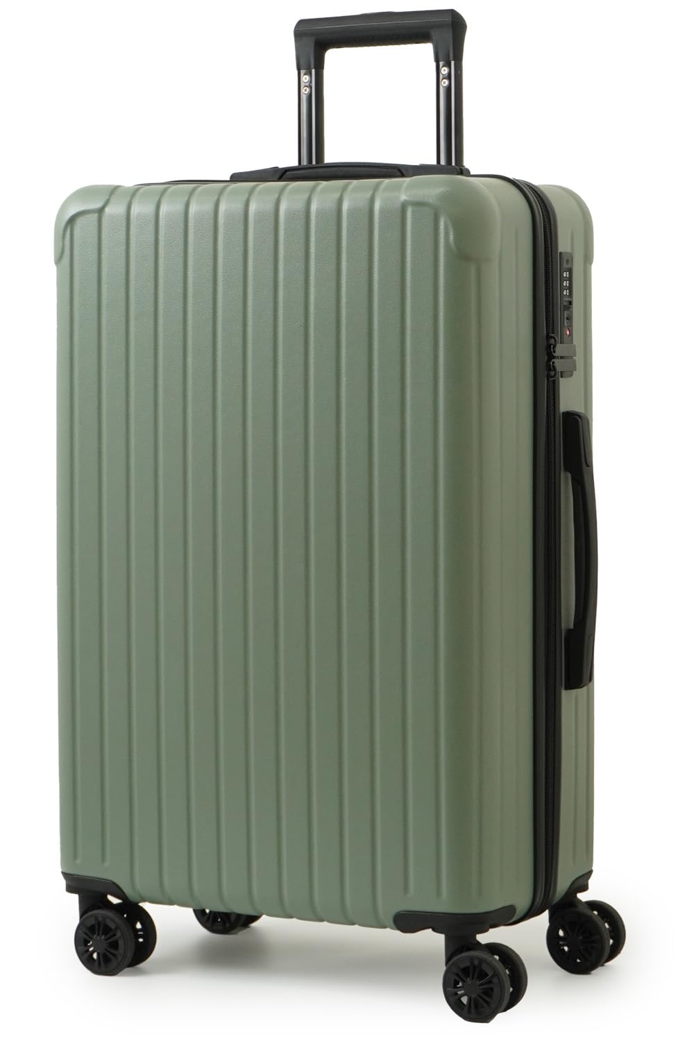 、Lサイズ：約H75×W50×D32cm、　容量：約101L　重量：約4.2kg、素材：ABS（PC配合）【軽量で頑丈なABS樹脂】耐衝撃性と耐摩耗性に優れたABS樹脂を使用しています。キズが目立ちにくいエンボス加工なので、荷物の預け入れも安心です。【360°回転ダブルキャスター】1つのキャスターにタイヤが2個付くことで、キャスターが幅広になり、段差や石畳などでも安定した走行が可能です。【TSAロックを搭載】TSAロック対応のダイヤルロック式を採用。海外旅行の際も安心してご利用いただけます。■輸入商品のため製造、運送時などにできる多少のキズや汚れはご了承くださいますようお願いいたします。■お客様のモニター環境（光度など）により、実際のカラーと差異が生じる場合がございます。■当店は品質向上のために常に改良しております。そのため一部部品が説明画像と異なる場合もございます。予めご了承ください。■生産ロットにより色に若干の誤差は出ます。、Lサイズ：約H75×W50×D32cm、　容量：約101L　重量：約4.2kg、素材：ABS（PC配合） 【軽量で頑丈なABS樹脂】耐衝撃性と耐摩耗性に優れたABS樹脂を使用しています。キズが目立ちにくいエンボス加工なので、荷物の預け入れも安心です。 【360°回転ダブルキャスター】1つのキャスターにタイヤが2個付くことで、キャスターが幅広になり、段差や石畳などでも安定した走行が可能です。 【TSAロックを搭載】TSAロック対応のダイヤルロック式を採用。海外旅行の際も安心してご利用いただけます。 ■輸入商品のため製造、運送時などにできる多少のキズや汚れはご了承くださいますようお願いいたします。■お客様のモニター環境（光度など）により、実際のカラーと差異が生じる場合がございます。■当店は品質向上のために常に改良しております。そのため一部部品が説明画像と異なる場合もございます。予めご了承ください。■生産ロットにより色に若干の誤差は出ます。商品情報 詳細情報 部門 &lrm;ユニセックス大人 製品サイズ &lrm;50 x 32 x 75 cm; 4.2 kg