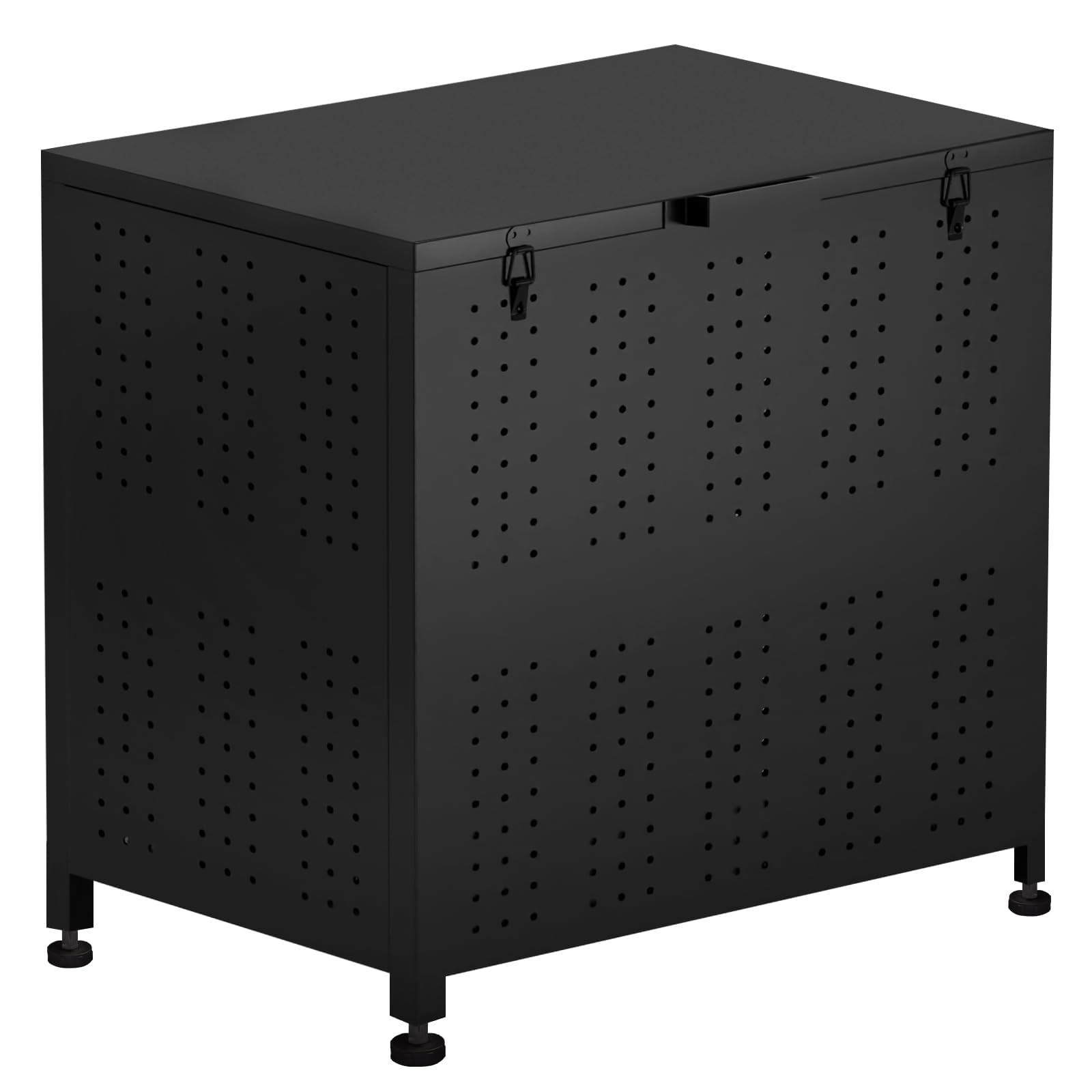 Rakuten - 「」ゴミ箱 屋外 大型 庭用 175L 大容量 工具不要 組立簡単 ゴミステション 大きい 収納ボックス ごみ収集ボックス カラス除け