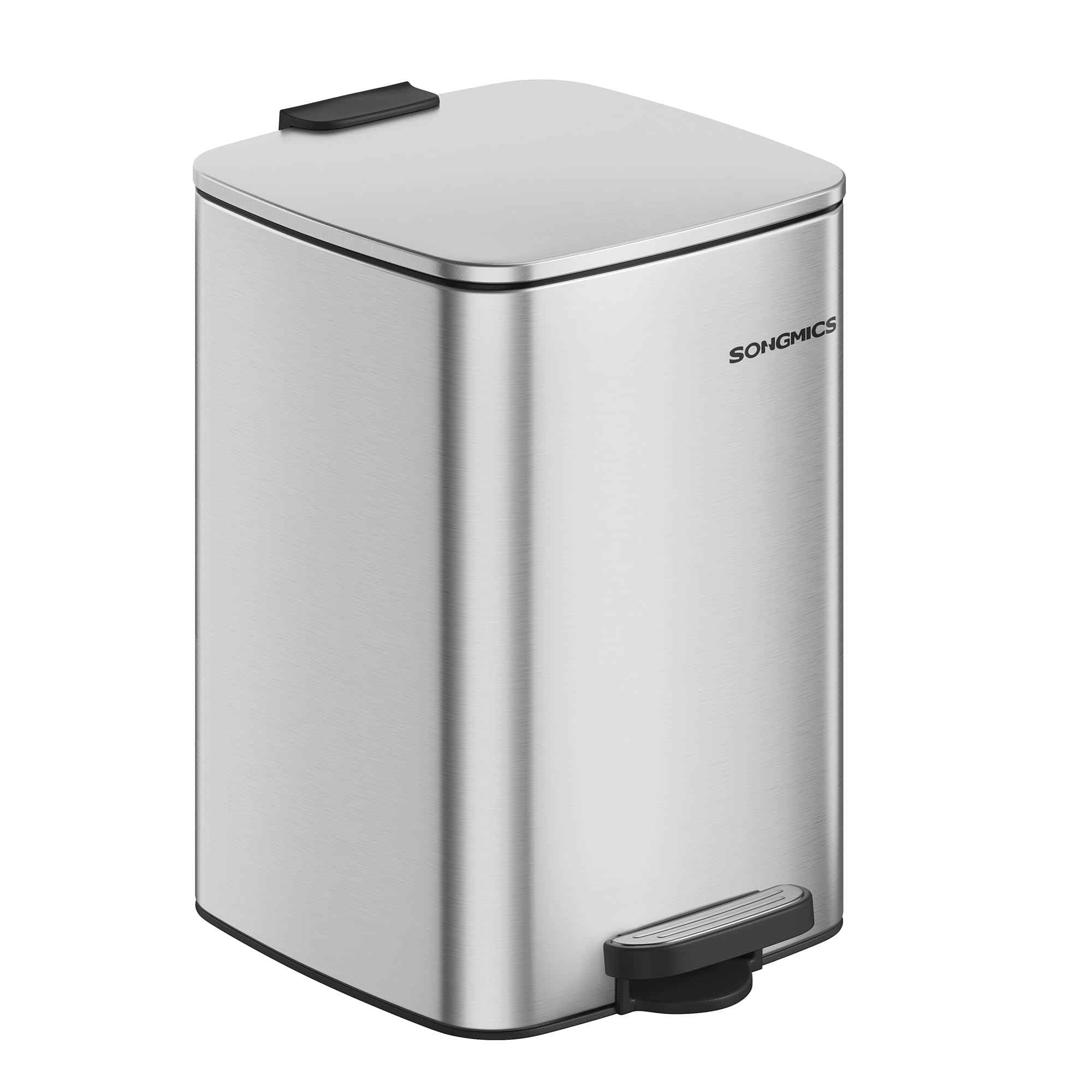乐天商城 - ゴミ箱 スリム 20L ペダル式 蓋付き ステンレス製ダストボックス キッチン、リビング、洗面所隙間用 音が静か 袋が見えない 省ペース