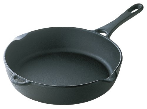 Woks - 岩鋳 フライパン21 黒焼付 内径21cm IH対応 南部鉄器 24011 黒