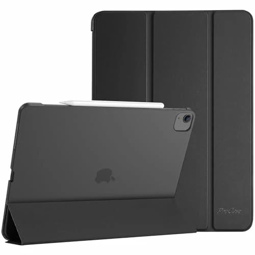 ProCase iPad Pro 12.9 ケース 第6/5/4/3世代に適用（2022 2021 2020 2018） スリム 三つ折り スタンド スマートカバー Pencilのペアリ