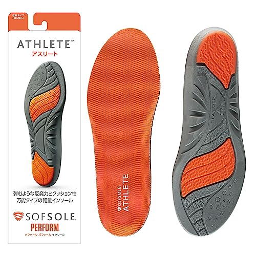 Sof Sole ソフソール(SOFSOLE) インソール アスリート 男女兼用 取替タイプ Mサイズ(24.5-26.0cm) 226417 衝撃吸収