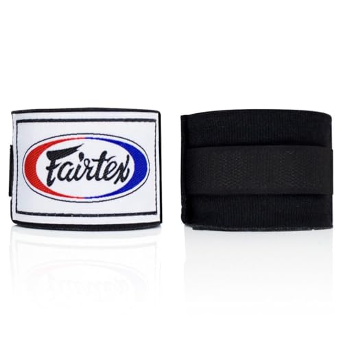 FAIRTEX(フェアテックス) バンテージ ブラック 4.5M 伸縮タイプ 2個1セット ムエイタイ ボクシング MMA 格闘技 スポーツ グローブ Gl