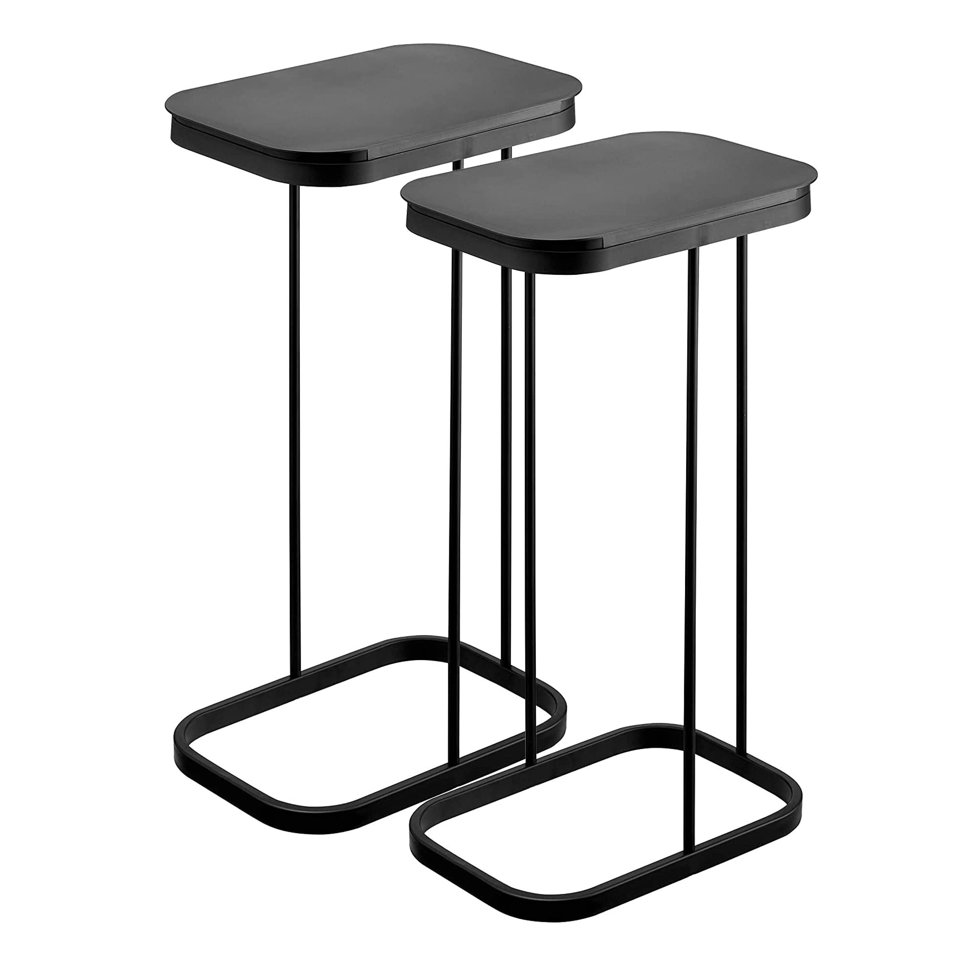 乐天商城 - 横開き分別ゴミ袋ホルダー 2個セット ゴミ箱 分別 蓋付き 45リットル キッチン ブラック 4908×2