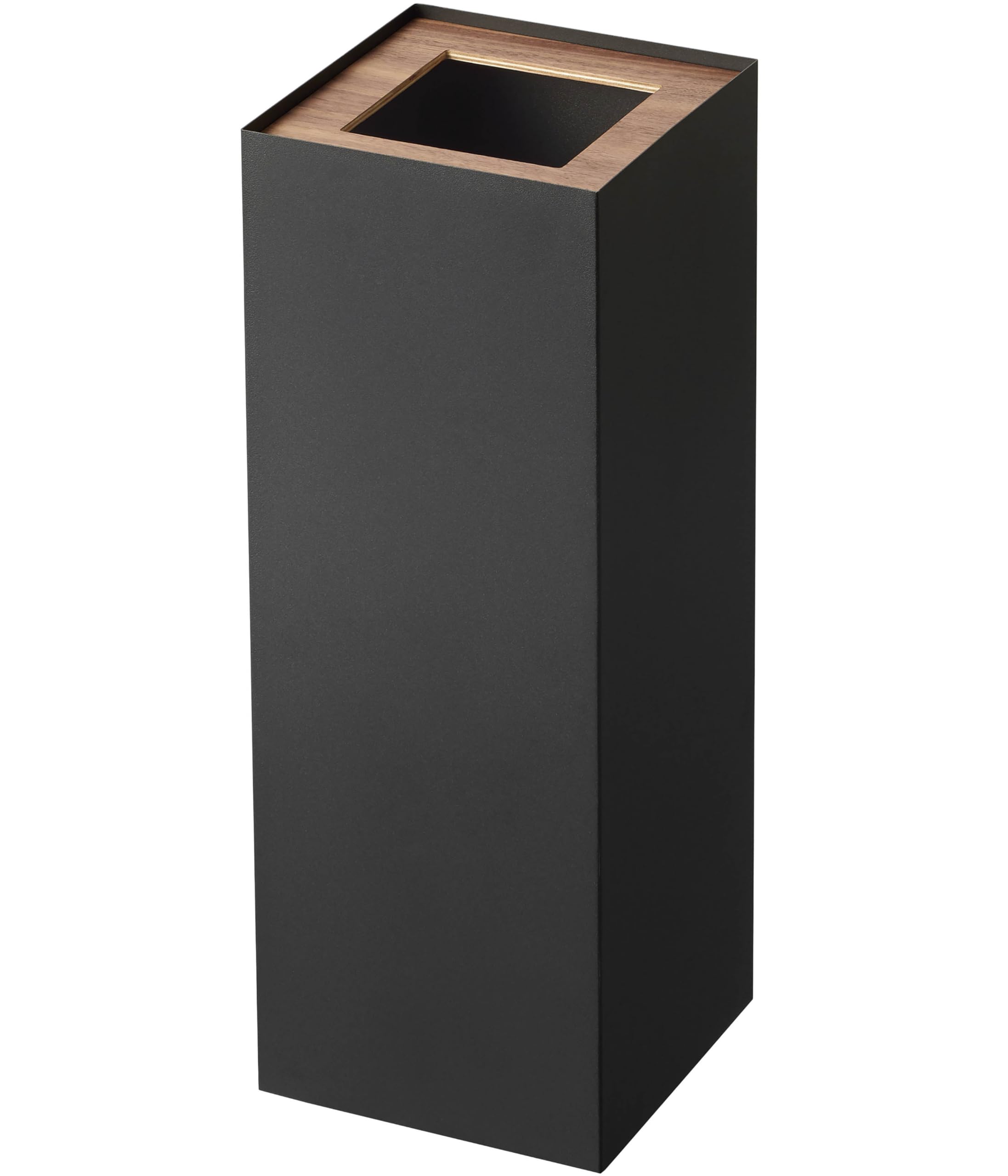 Rakuten - トラッシュカン 角型 ロング ブラウン 約W22XD22XH60cm ゴミ箱 ダストボックス スリム