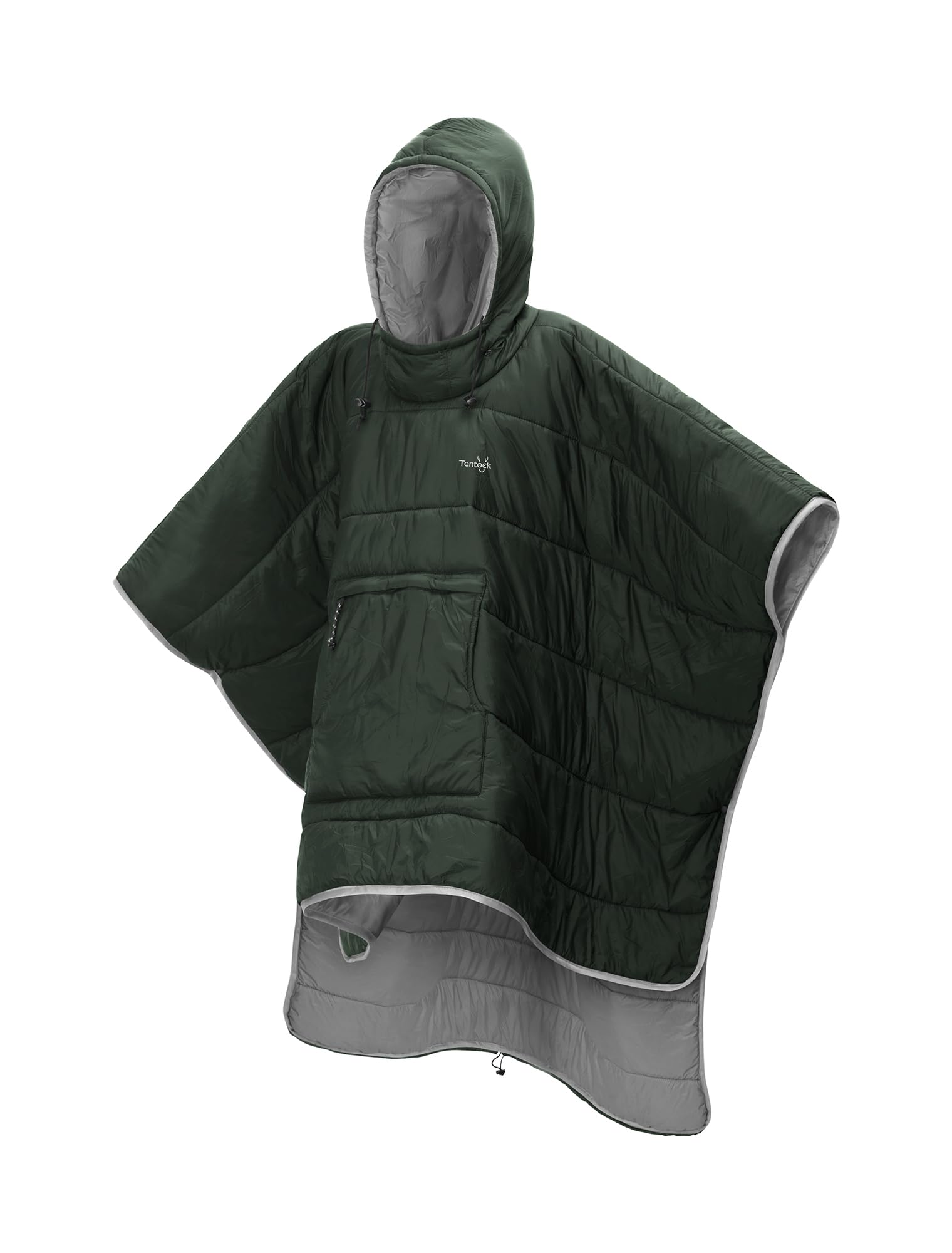 防寒 ポンチョ アウトドア キャンプ ブランケット レジャーシート 多用途 着る毛布 膝掛け ポケットブランケット 超軽量 コンパクト