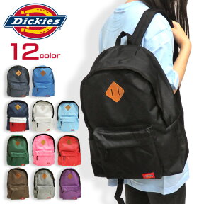 Dickies リュック ディッキーズ デイパック 14141700 シンプル リュックサック ワンポイント 通学 バッグ 通勤 カバン 軽量 メンズ デイバッグ レディース DICKIES-501