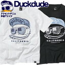 DUCK DUDE Tシャツ アヒルプリント 半袖Tシャツ ...