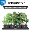 iDOO イドー 水耕栽培キット 植物育成LEDライト付き 室内 水耕栽培 すいこう栽培キット 家庭菜園 野菜栽培セット 育…