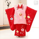 3歳 女の子 正絹 着物レンタル f1510 七五三レンタル 被布セット【絹のお着物】753 被布 貸衣装 3才 結婚式 最高級 子供着物 上品 人気 モダン ...