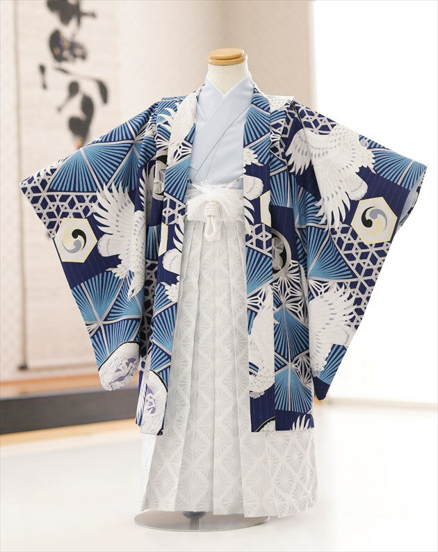 七五三 男の子着物セット JAPAN STYLE 黒ストライプ ドクロ 個性 七五三 男の子着物セット JAPAN STYLE 黒ストライプ ドクロ 個性