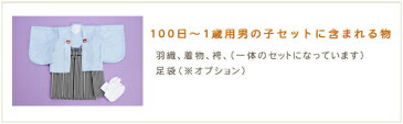 【レンタル】100日〜1歳 男の子 着物レンタル bk032 水色くまさん縞袴《ベビー着物レンタル》〔結婚式〕〔イベント〕〔赤ちゃん〕〔子供着物〕〔初節句〕〔端午の節句〕〔身長70cm前後〕〔お祭り〕〔貸衣装〕 往復送料無料