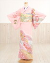 【レンタル】七五三 訪問着 セット レンタル 卒業式 卒園式 母親 着物レンタル hw1148 上品なピンクに華麗祝花の喜び 結婚式 お宮参り 入学式 入園式 フルセット 人気 華やか 上品 訪問着レンタル お食事会 イベント お参り 母 ママ 753 着物 和服 貸衣装