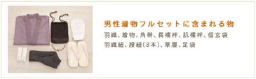 【レンタル】着物レンタル 男 kmo001 メンズ着物 男性着物レンタル かんたん着付け ワンタッチ着付け 着流し 町歩き 七五三のパパ 父親 羽織 kimono 二次会 イベント 和服 人気 HLブランド 紺地にモダン市松【fy16REN07】