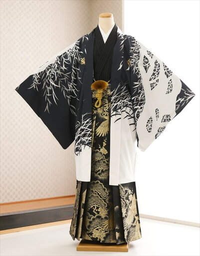 卒業式 袴レンタル 男 mo266 紋付袴フルセット メンズ着物 男性着物レンタル 羽織袴 kimono 結婚式 イベント 和服 かっこいい 人気袴 ホスト 「モダンクラシック」 白×黒慶び無双神虎高級袴【レンタル】 卒業式 袴レンタル 男 mo266 紋付袴フルセット メンズ着物 男性着物レンタル 羽織袴 kimono 結婚式 イベント 和服 かっこいい 人気袴 ホスト 「モダンクラシック」 白×黒慶び無双神虎高級袴【レンタル】