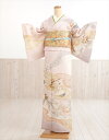訪問着レンタル 卒業式 hw1455 着物レンタル 母 入学式 結婚式 七五三 ママ お宮参り 753 卒園式 正絹 母親 kimono 訪問着フルセット 2022 人気 高級 お茶会 おしゃれ houmongi 「ピンクぼかし絢爛四季の祝華」【レンタル】