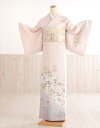 訪問着レンタル 卒業式 hw1503 着物レンタル 母 入学式 結婚式 七五三 ママ お宮参り 753 卒園式 正絹 母親 kimono 訪問着フルセット 2022 人気 高級 上品 お茶会 おしゃれ houmongi「淡いピンクぼかし吉祥慶花」【レンタル】
