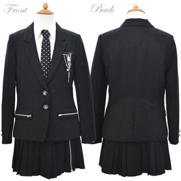 【レンタル】●3月ご利用受付分●卒業式 スーツ 女の子【3泊4日】【靴なし】【フォーマル子供服】【子供スーツレンタル】フォーマルスーツ セット agl008 B体 ミチコロンドンコシノ スカート【160B 165B ブランド 卒服 制服】【WG11】送料無料
