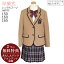 【レンタル】●3月ご利用受付分●【3泊4日】【靴なし】【レンタル】フォーマル ジュニア スーツ 子供服 女の子 ELLEキャメルカラーパイピングJK格子スカートセットスーツ agl032【150 160 165 キッズ こども 結婚式 卒業式 小学校 小学生 卒服 卒団 制服】【WB01】送料無料 10,900円