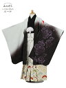 七五三 着物【レンタル】 かんたん七五三 5歳 袴レンタル AO5053 白紫 金 鳳凰 男児 七五三袴 羽織袴 袴セット 貸衣装 和装 お正月 お祝い 卒園式...