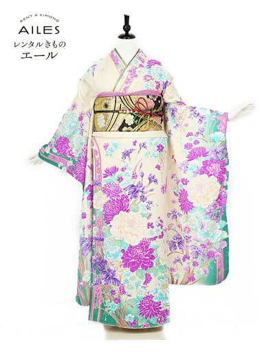 【レンタル】振袖レンタル フルセット(成人式)AC0002 クリーム 花模様 貸衣裳 かわいい 人気 rental ふりそで フリソデ 女性和服 着物 きもの 草履 バック 大きめ ぽっちゃり ちょっぴり 太め 新品足袋プレゼント 往復送料無料 【レンタル】振袖レンタル フルセット(成人式)AC0002 クリーム 花模様 貸衣裳 かわいい 人気 rental ふりそで フリソデ 女性和服 着物 きもの 草履 バック 大きめ ぽっちゃり ちょっぴり 太め 新品足袋プレゼント 往復送料無料
