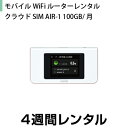 IoCWiFi[^[^NEhSIM AIR-1 100GB/(4Tԃ^)