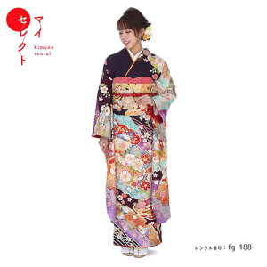 振袖 レンタル 成人式 〔fg_188b / J-115 紫 絞り 小花〕結婚式 結納 結婚式 フルセット 貸衣装 往復送料無料 着物レンタル 着物 レトロ 振袖レンタル 草履 バッグ レンタル着物 振り袖レンタル セット 振り袖 レンタル衣装 和服 振袖フルセット【レンタル】通販