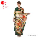 振袖 レンタル 成人式 〔fg_225b /桂由美 YK509 グリーン 〕結婚式 結納卒業式 フルセット ブランド 貸衣装 レンタル着物 往復送料無料 着物レ...
