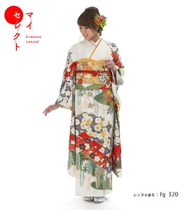 振袖 レンタル 成人式 〔fg_320 / 青柳 山里彩々 白〕 フルセット レンタル着物 振袖レンタル セット バッグ 草履 結婚式 振り袖 結納 往復送料無料 礼装用 草履バッグセット 成人式 バック フルレンタル ぞうり 着物 振り袖レンタル 卒業式 着物レンタル 【レンタル】通販セール