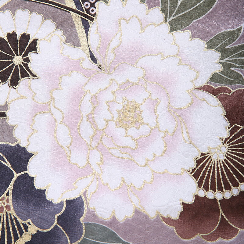 【レンタル】 七五三 着物 3歳女の子 身長85cm〜100cm [被布/着物/小物/草履/バッグ/髪飾り フルセット]/ラフィネココ(Raffine)/グレー/草履着物 小物セット 貸衣装 三歳 モダン 753着物 女児 二歳 四歳 おしゃれ 古典 被布 被布セット 子供 七五三レンタル