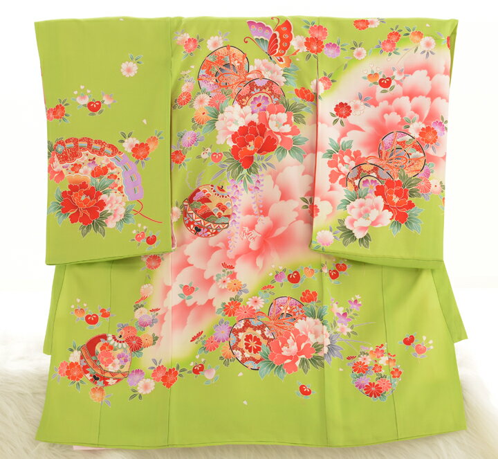 お宮参り用 産着 一つ身 【ベビーよだれかけセット無料レンタル付】《産着レンタル》《祝着レンタル》..