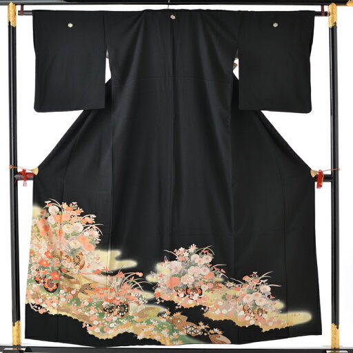【★黒留袖・留袖のフルセットレンタル★】【留袖 レンタル】(レンタル留袖)(黒留袖レンタル) 【レンタル 黒留袖】【黒留袖 レンタル】【貸衣装】【結婚式】【留袖フルセット】☆新品足袋プレゼント☆【女性和服】【母親】グリーン花車 1.70 【★黒留袖・留袖のフルセットレンタル★】【留袖 レンタル】(レンタル留袖)(黒留袖レンタル) 【レンタル 黒留袖】【黒留袖 レンタル】【貸衣装】【結婚式】【留袖フルセット】☆新品足袋プレゼント☆【女性和服】【母親】グリーン花車 1.70