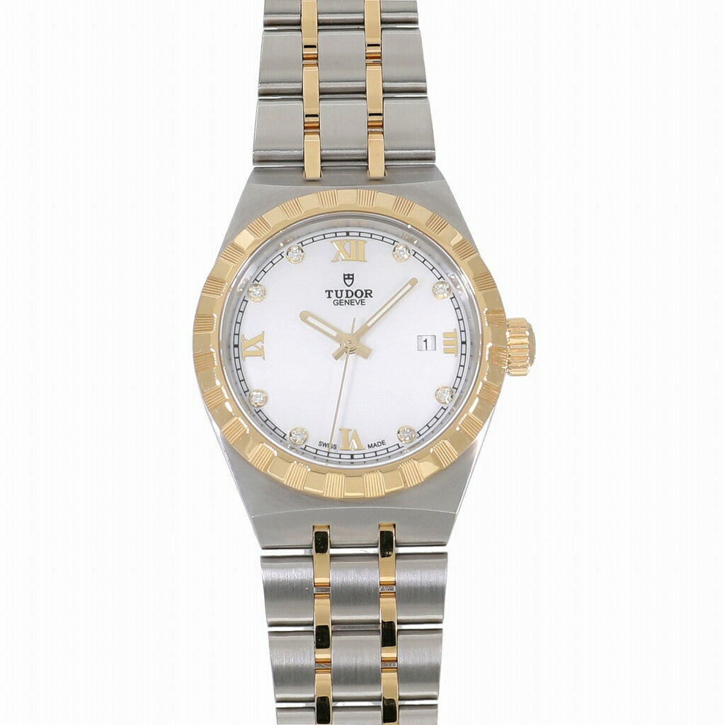 [中古]チューダー ロイヤル M28303-0007 ホワイトシェル×8Pダイヤ レディース 送料無料 腕時計 【ローン48回無金利】のサムネイル