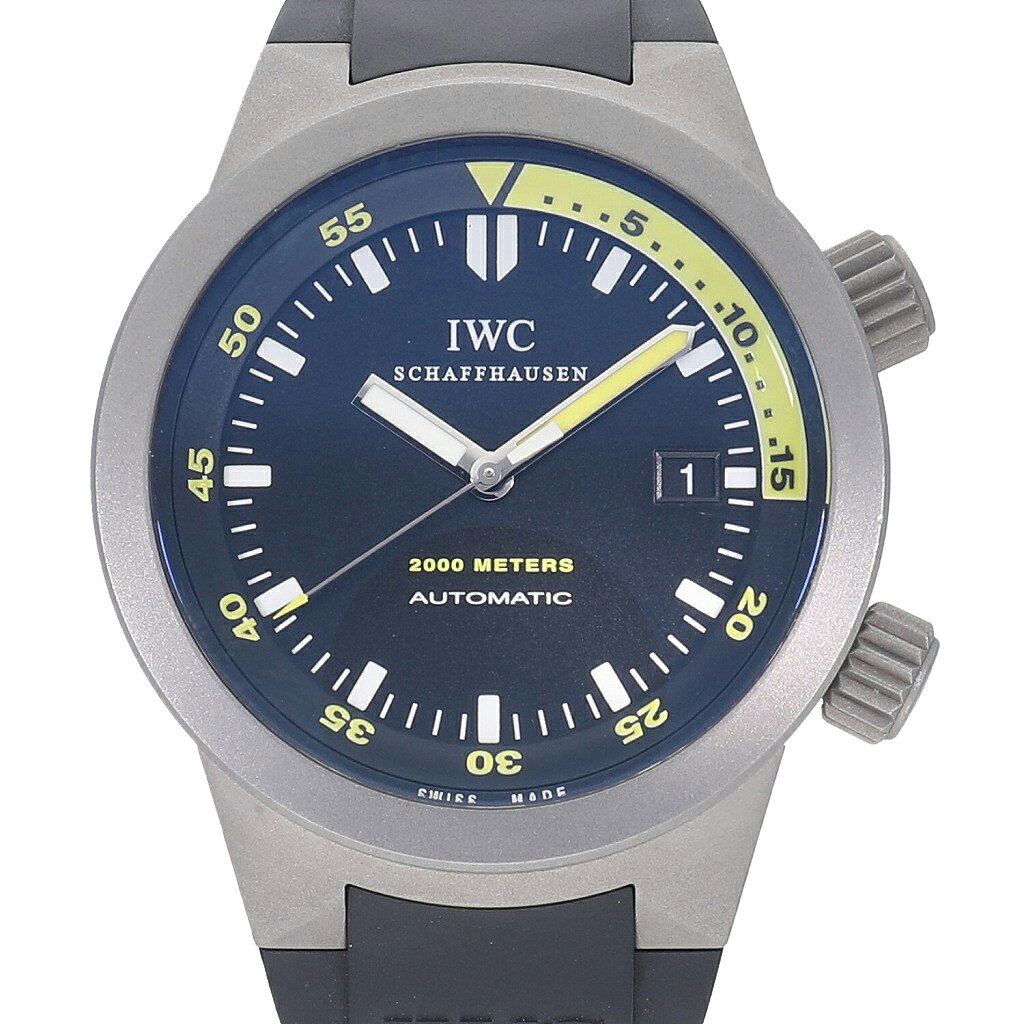 [ローン最大48回無金利] IWC アクアタイマー オートマティック 2000 IW353804 中 ...