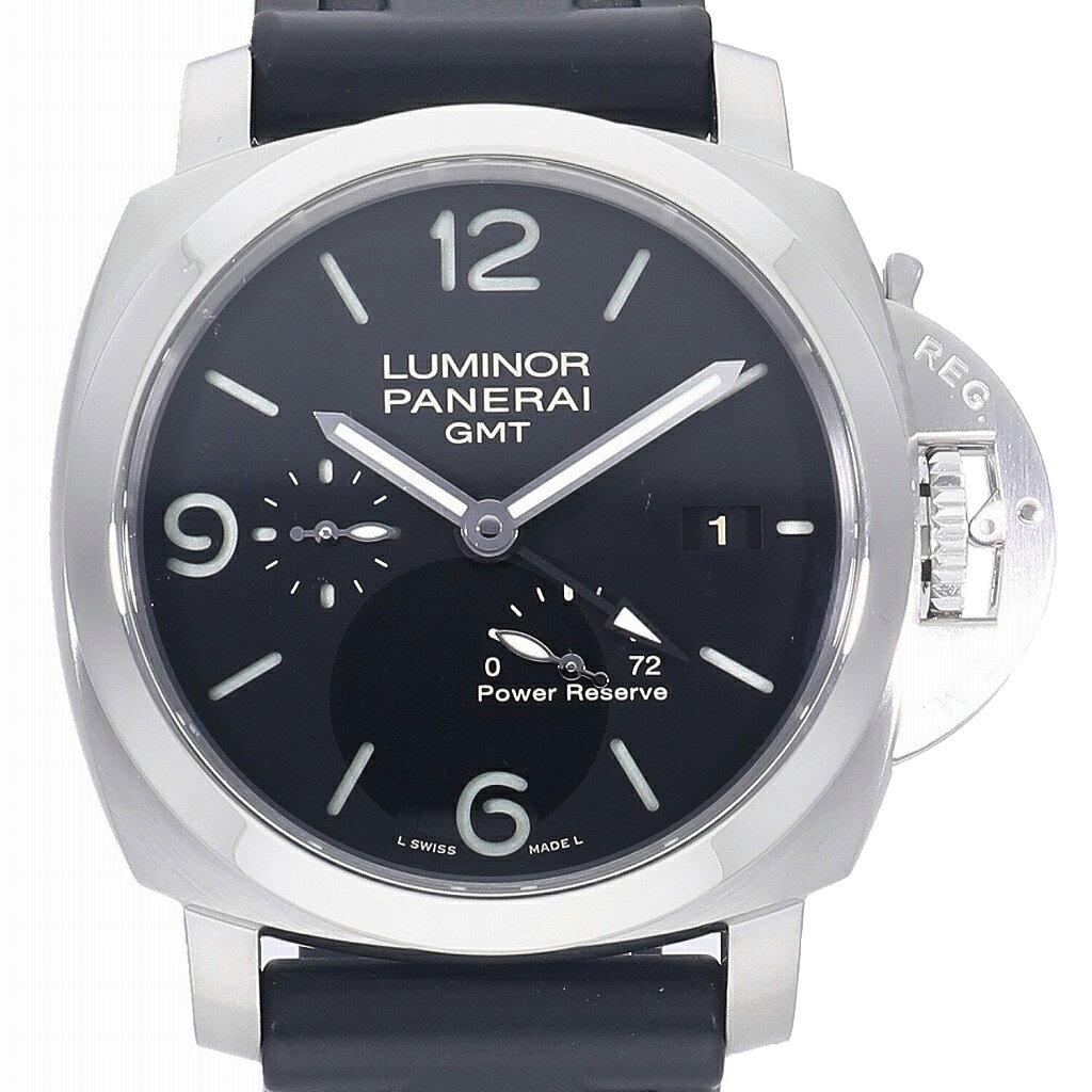 [中古]パネライ ルミノール1950 3デイズ GMT パワーリザーブ PAM00321 メンズ 送 ...
