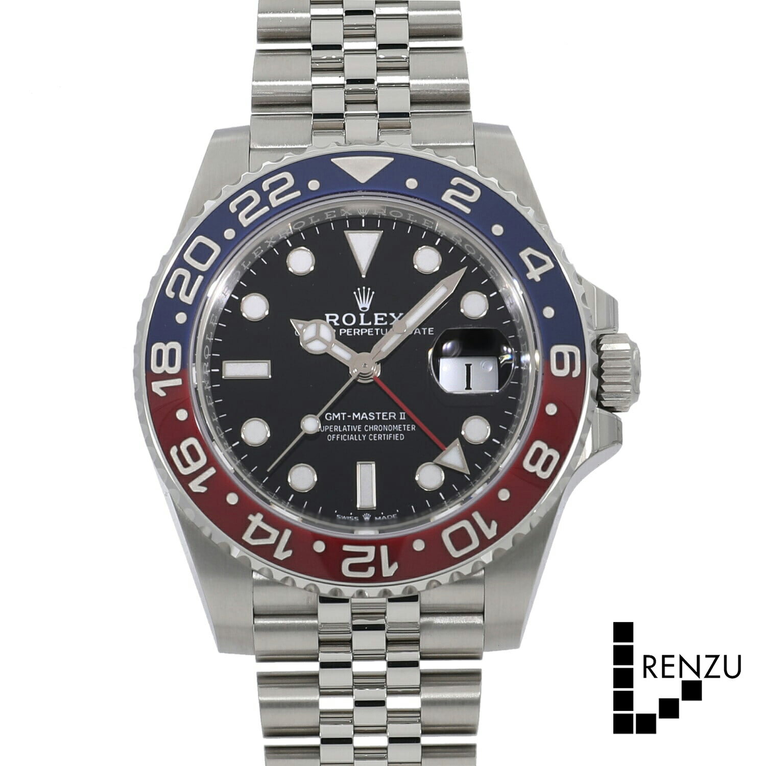 [新品]ロレックス GMTマスターII 126710BLRO ブラック メンズ 送料無料 腕時計 【...