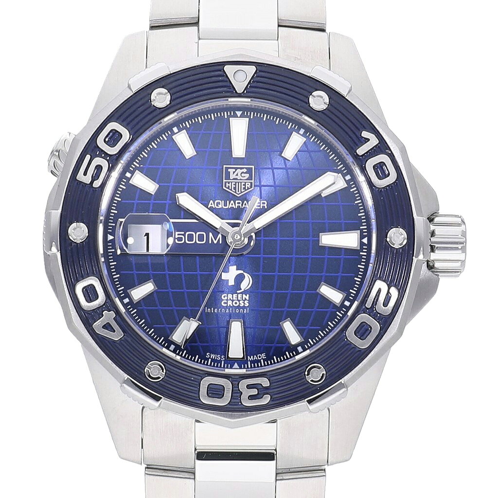 [中古]タグホイヤー アクアレーサー キャリバー5 レオナルドディカプリオ 1600本限定 WAJ2 ...