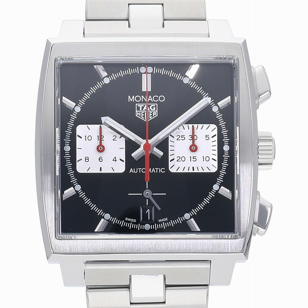 [ローン最大60回まで無金利][楽天スーパーSALE 割引クーポン配布中 6/4 20時から] タグホイヤー モナコ キャリバー ホイヤー02 クロノグラフ CBL2113.BA0644 新品 メンズ 送料無料 腕時計のサムネイル