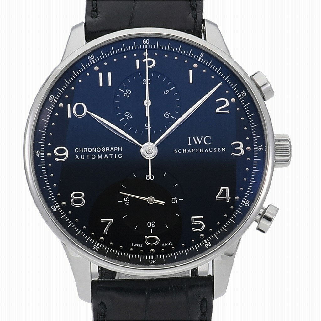 [ローン最大48回無金利] IWC ポルトギーゼ クロノグラフ IW371447 中古 メンズ 送料 ...