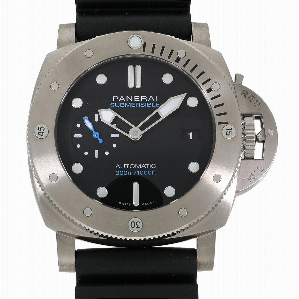  パネライ サブマーシブル 47MM ブラック PAM02305 メンズ 新品 送料無料 腕時計