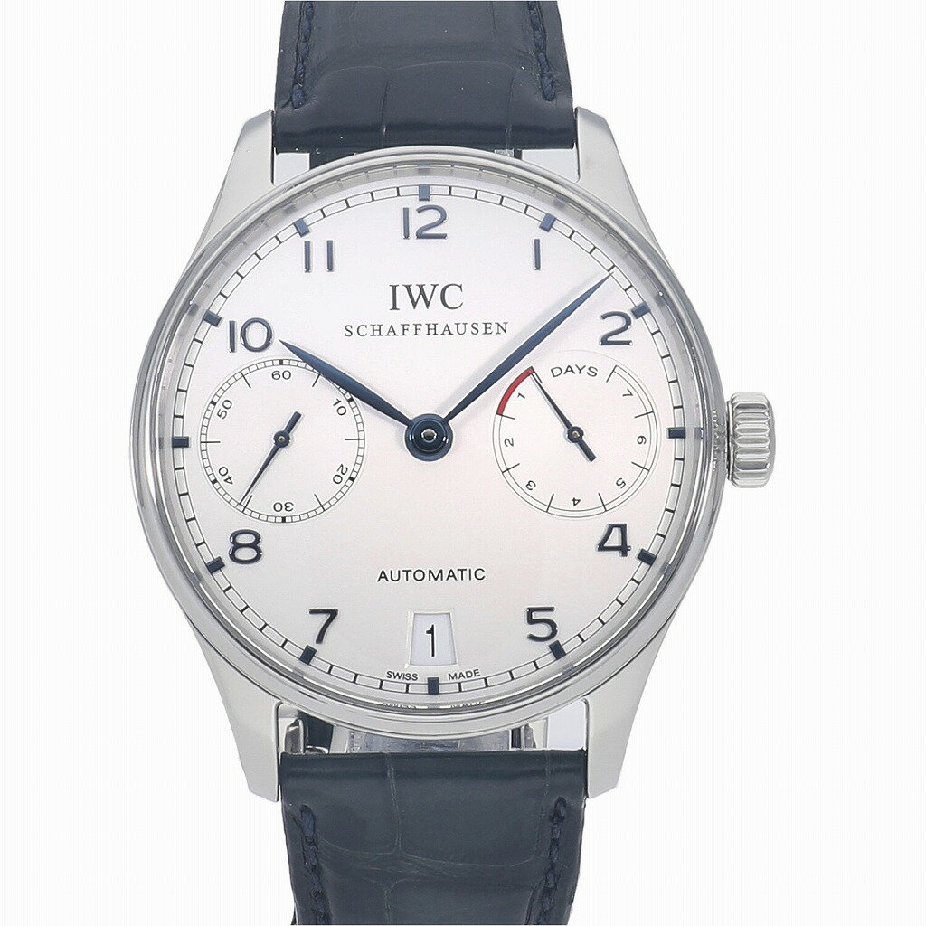 [ローン最大48回無金利] IWC ポルトギーゼ オートマティック 7デイズ パワーリザーブ シルバ ...