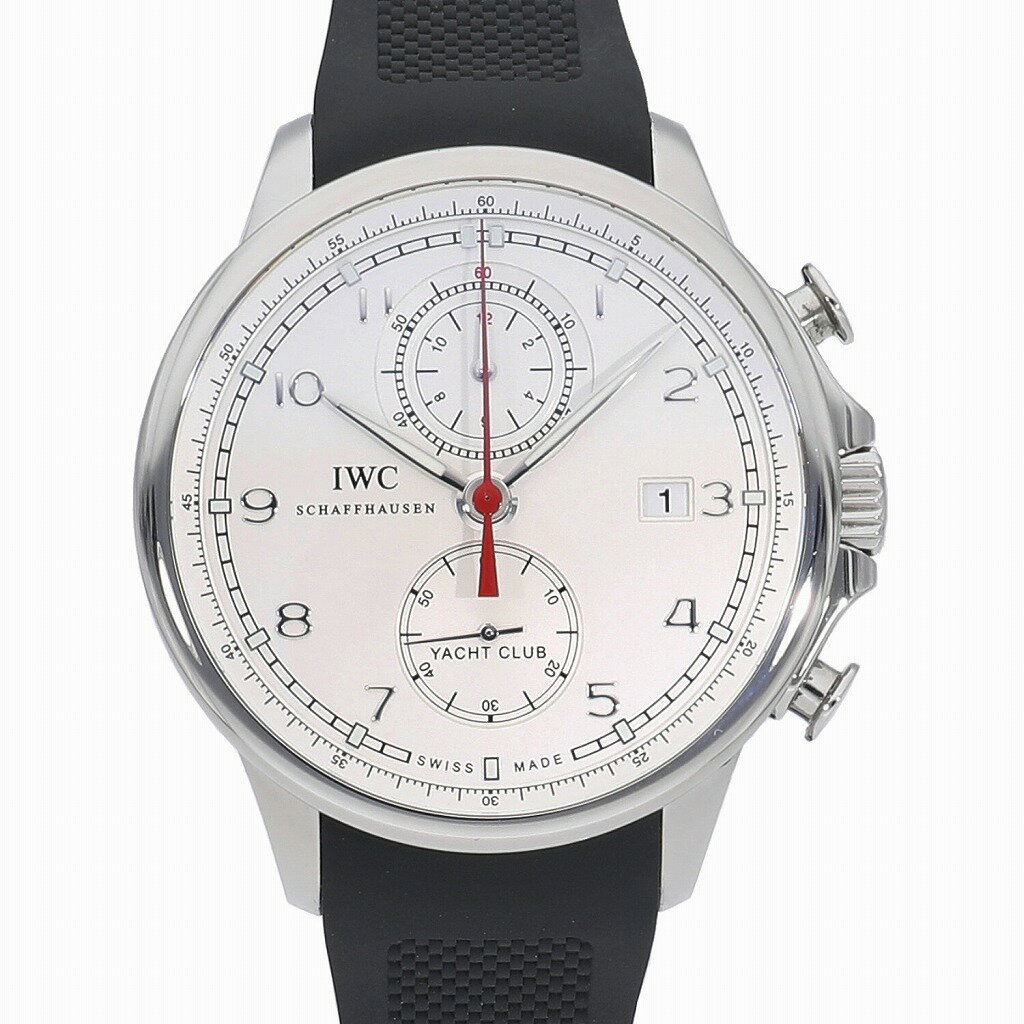 [ローン最大48回無金利] IWC ポルトギーゼ ヨットクラブ クロノグラフ シルバー IW3902 ...