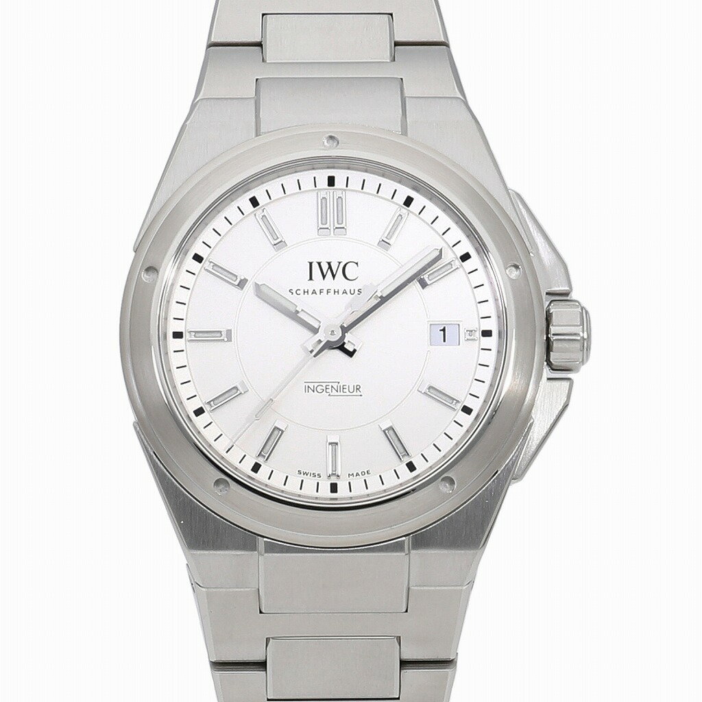 [中古]IWC インヂュニア オートマチック シルバー IW323904 メンズ 送料無料 腕時計 【ローン48回無金利】のサムネイル