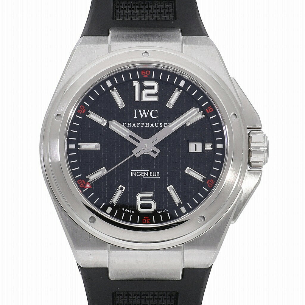 [中古]IWC インヂュニア オートマティック ミッションアース ブラック IW323601 メンズ ...