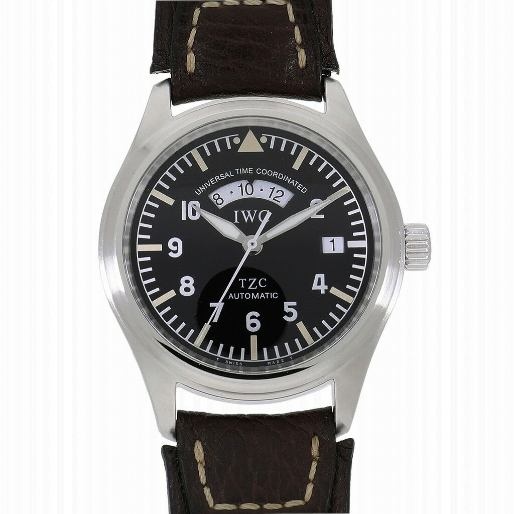 [中古]IWC パイロットウォッチ フリーガー UTC ブラック IW325101 メンズ 送料無料 ...