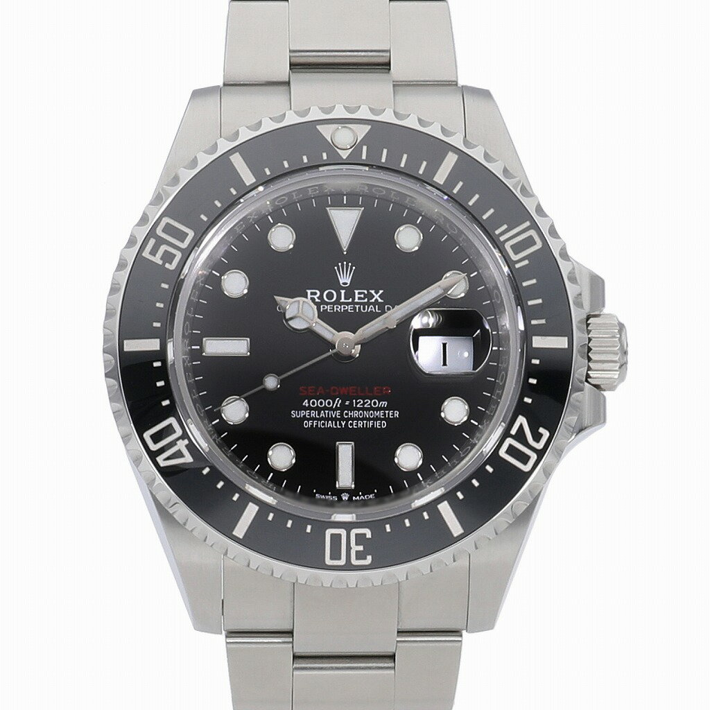 [ローン最大48回無金利] ロレックス シードゥエラー ブラック 126600 ランダム メンズ 中古 送料無料 腕時計