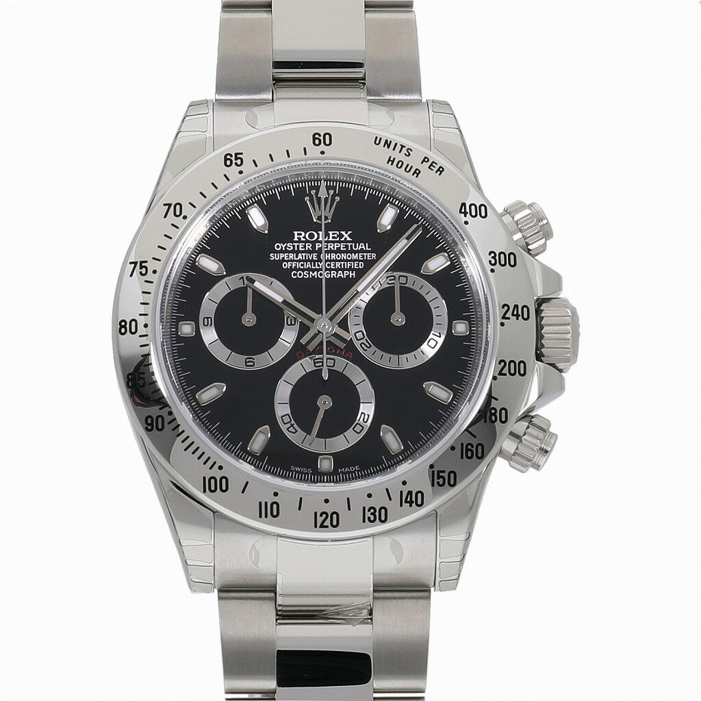 [ローン24回無金利] ロレックス コスモグラフ デイトナ ブラック 116520 ランダム メンズ 未使用 送料無料 腕時計