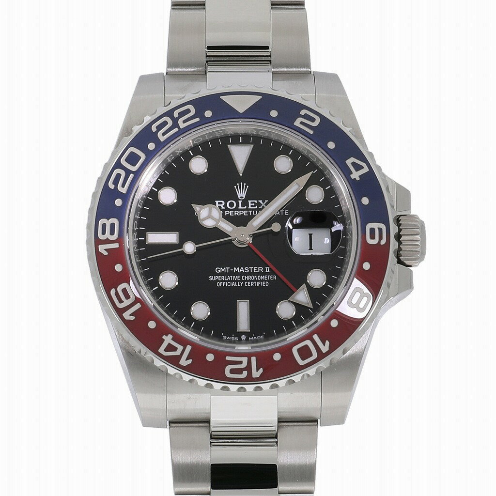 [ローン最大48回無金利] ロレックス GMTマスターII ブラック 126710BLRO ランダム メンズ 未使用 送料無料 腕時計